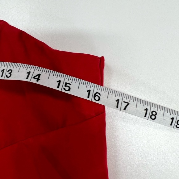 Hello Molly Saints & Secrets Red Ruched Strapless Mini Dress NEW Size Medium - Picture 10 of 14